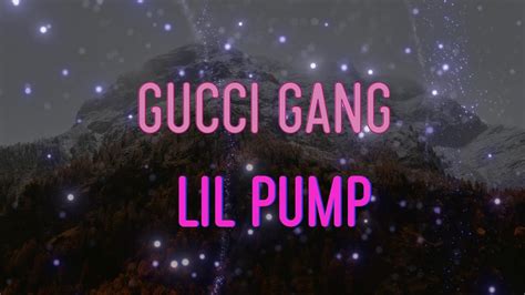 gucci gang song lyrics.